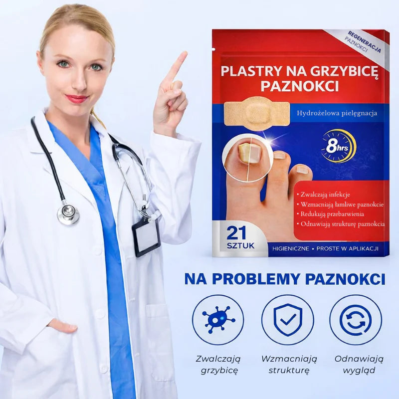 NailMed - plastry na grzybice paznokci