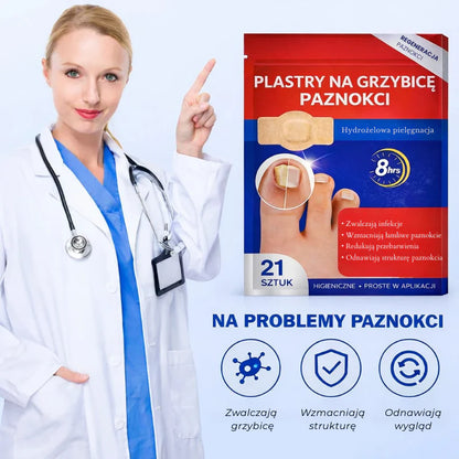 NailMed - plastry na grzybice paznokci
